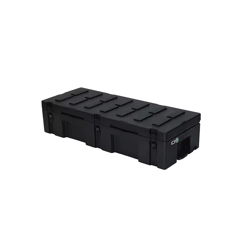 122L Heavy duty 4x4 Outdoor hard Plastic Box with Molly panel and mounting brackets