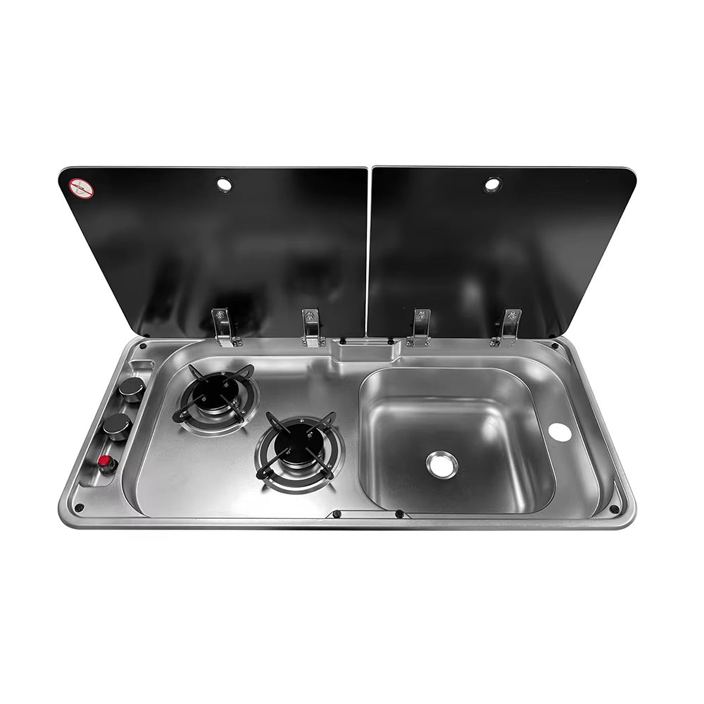 RV Cooktop ( double gas + sink )