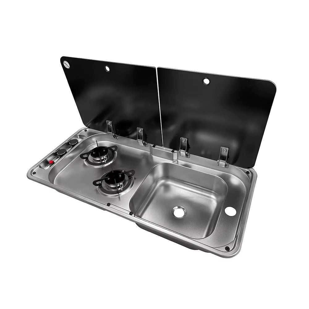 RV Cooktop ( double gas + sink )