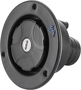 Rv Water Locking Cap, Lockable Leakproof Gravity Water Inlet With 2 Keys,
