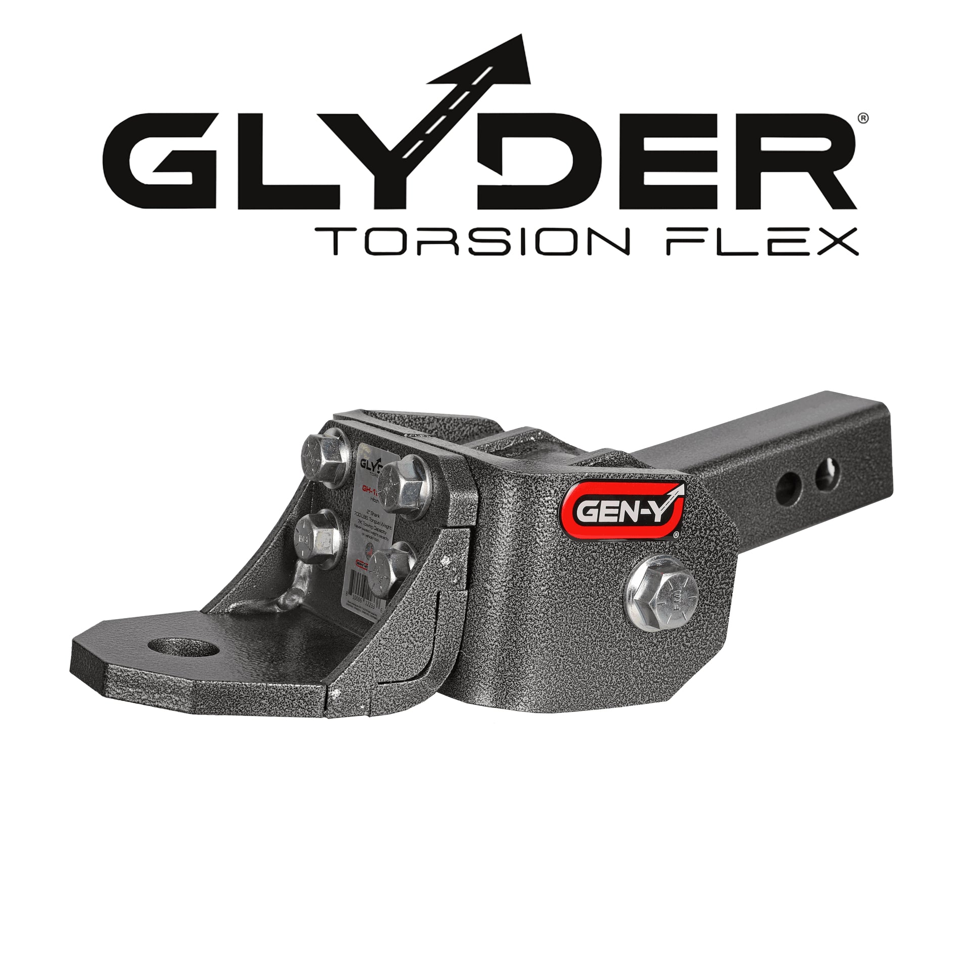 Gen-Y The Glyder 7K (Torsion-Flex) Ball Mount (2" Shank)