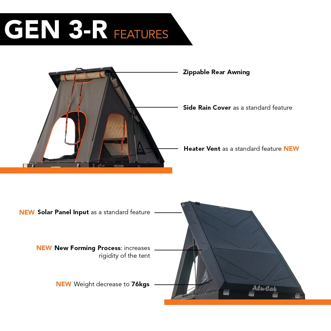 Alucab Expidition 3.R Rooftop Tent