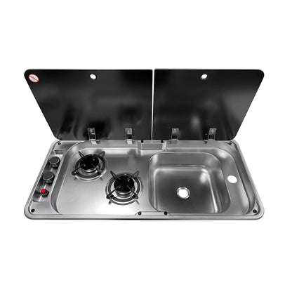 RV Cooktop ( double gas + sink )