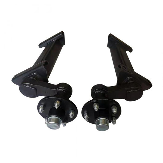 Torsion Axle 1 Ton, 5 Bolts (With Brake)