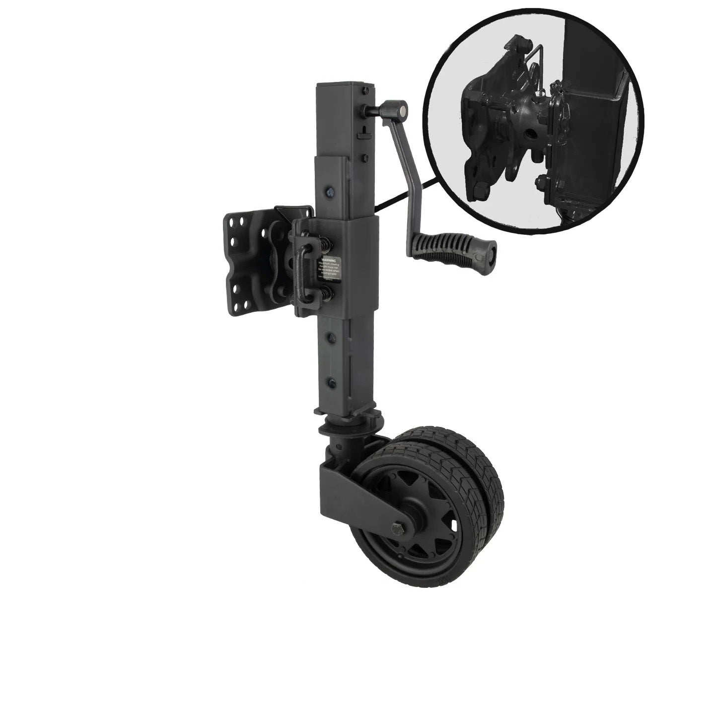 Ark Jack - Xo750 Jockey Wheel Tube Mount Black