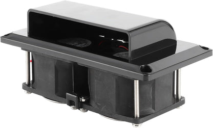 Rv Side Vent Fan, 12V 25W Side Air Vent Ventilation Fan With Mounting Screws For Motorhome, Caravan, Trailer, Camper, Boat Marine Yacht