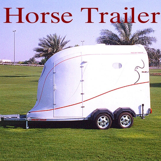 Horse Trailer - 2 Horse Mold - MASTER TRAILER