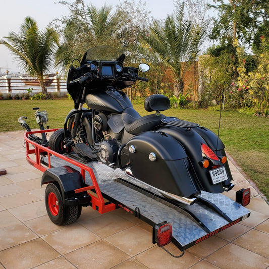 Low Bed Motorcycle Trailer Special - MASTER TRAILER
