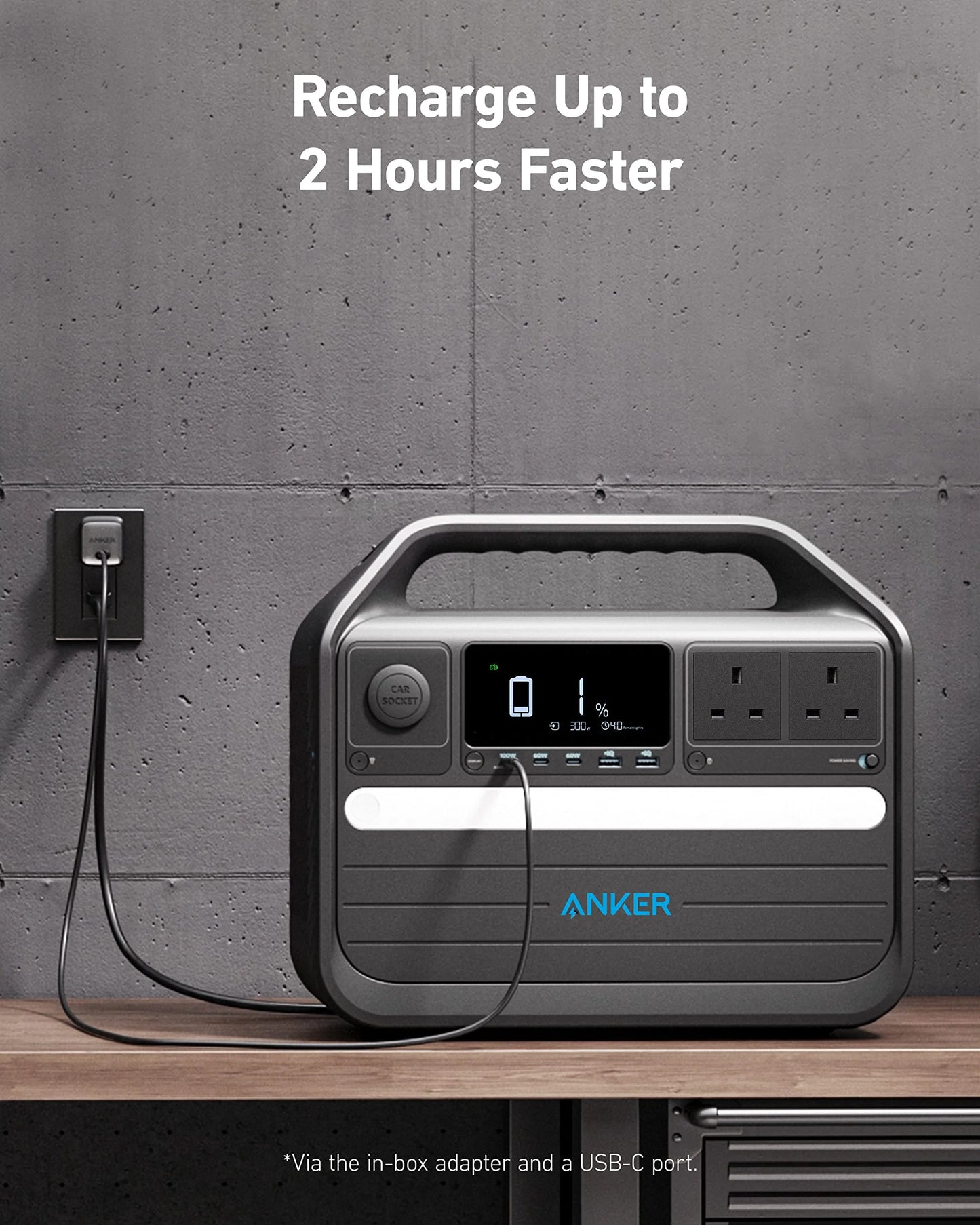 Anker 555 PowerHouse - 1024Wh | 1000W