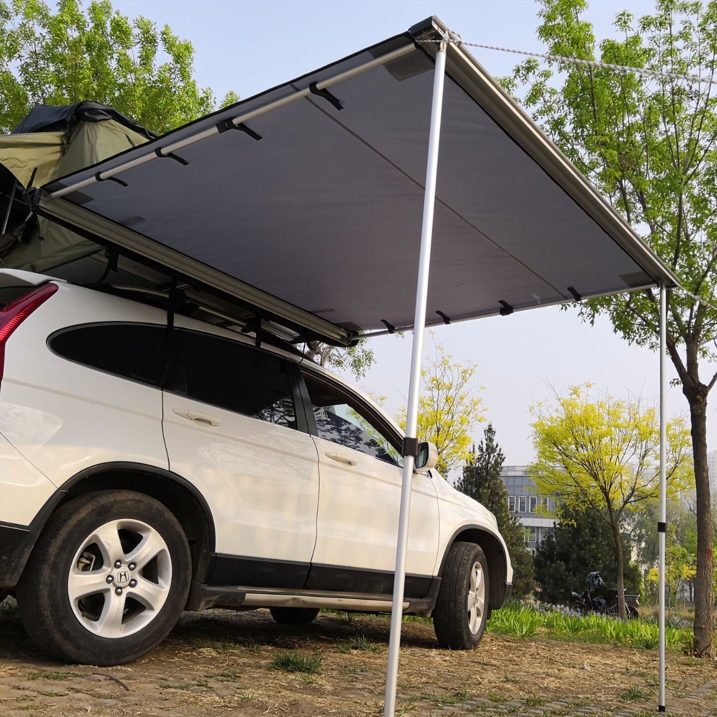 Car Awning with LED Lights