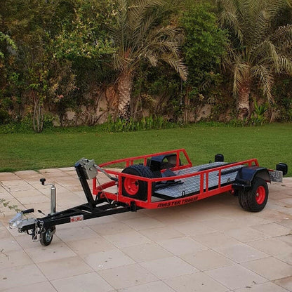Low Bed Motorcycle Trailer Special - MASTER TRAILER